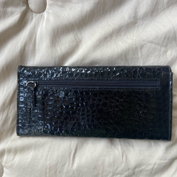 Black Croc Clutch - Picture 4 of 4